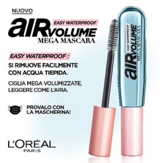 L' Oreal Air Volume Mega Mascara Easy Waterproof