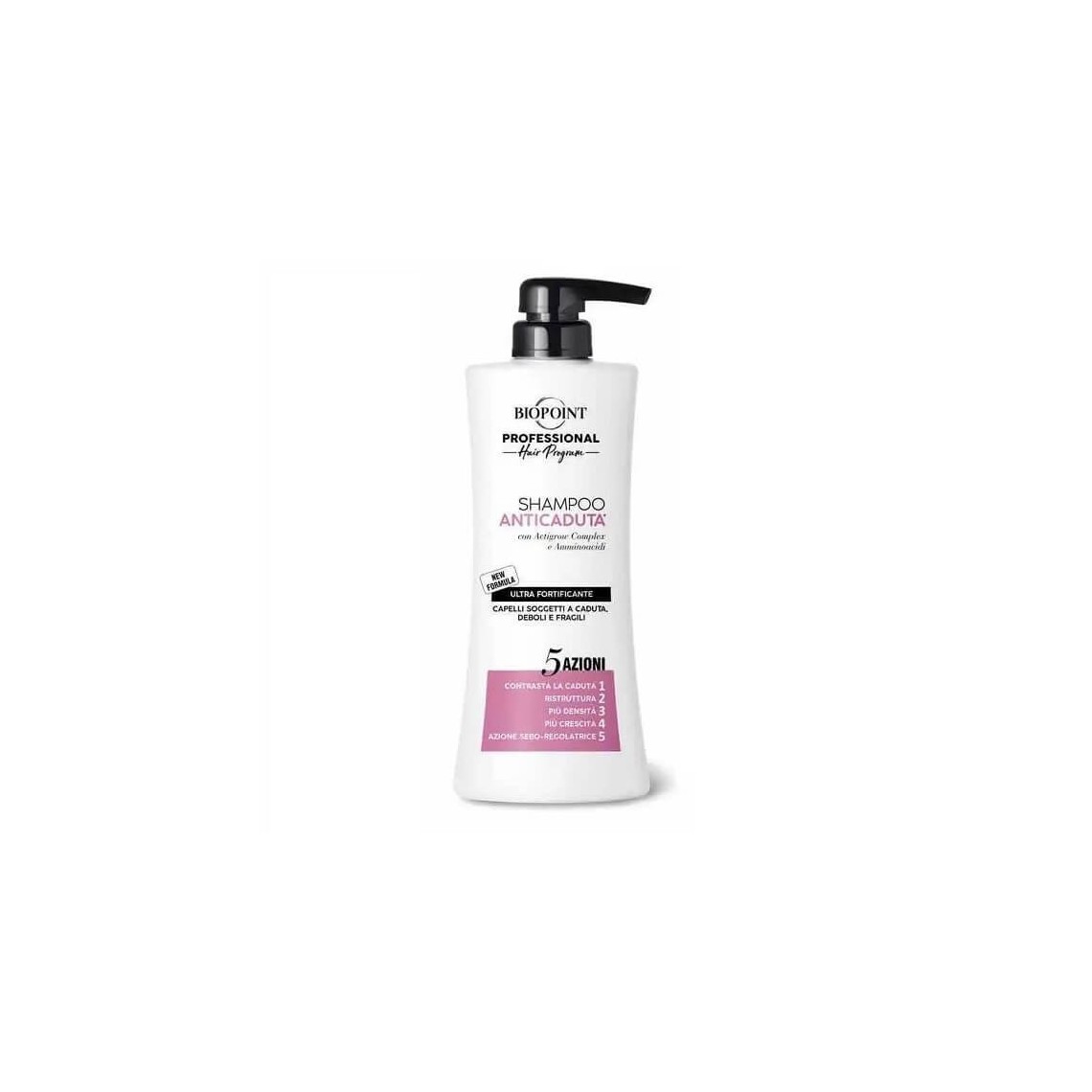 Biopoint Professional Anticaduta Rosa Donna Shampoo 400ml