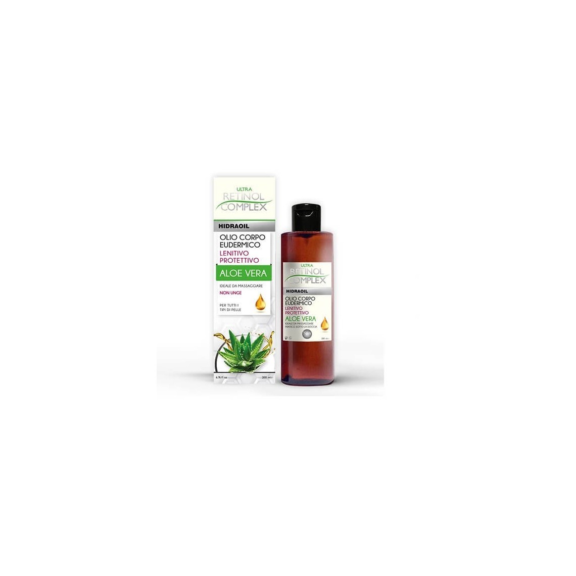 Retinol Complex Olio Corpo Aloe Vera 200ml
