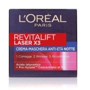 L'oreal Revitalift Laser x3 Crema Viso Notte 50ml