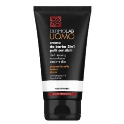 Dermolab Uomo Crema da Barba 3in1 Pelli Sensibili 150ml