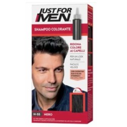 Just For Men Shampoo Colorante Nero H55