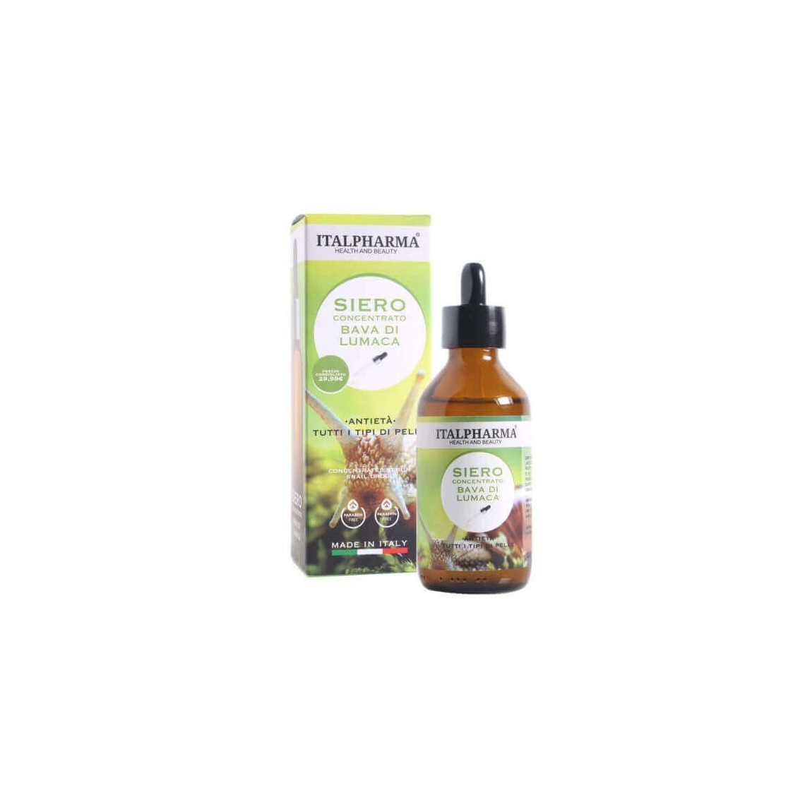 Italpharma Siero Viso Bava di Lumaca 100ml