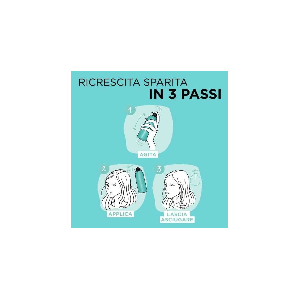 L'Oreal Ritocco Perfetto Radici Spray I Castani