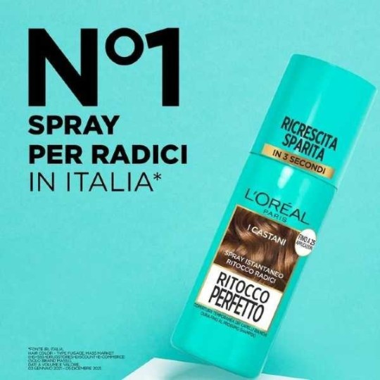 L'Oreal Ritocco Perfetto Radici Spray I Castani