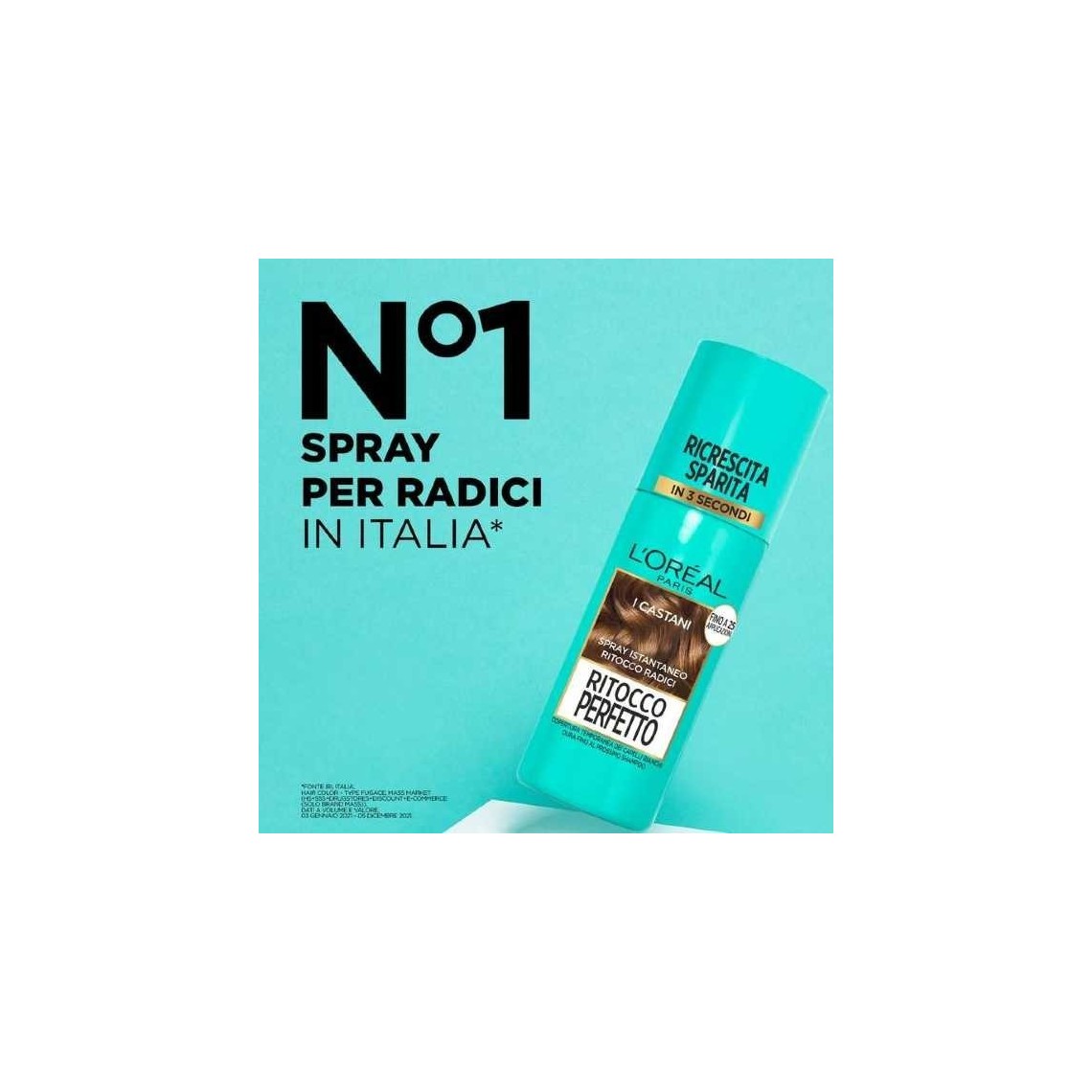 L'Oreal Ritocco Perfetto Radici Spray I Castani