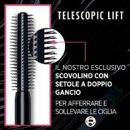 L'Oreal Mascara Telescopic Lift 36h 5mm Lunghezza Ciglia Nero Intenso