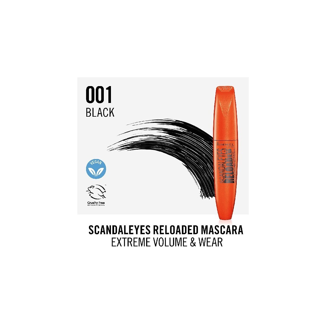 Rimmel Mascara ScandalEyes Reloaded, Volume Estremo e Lunga Tenuta