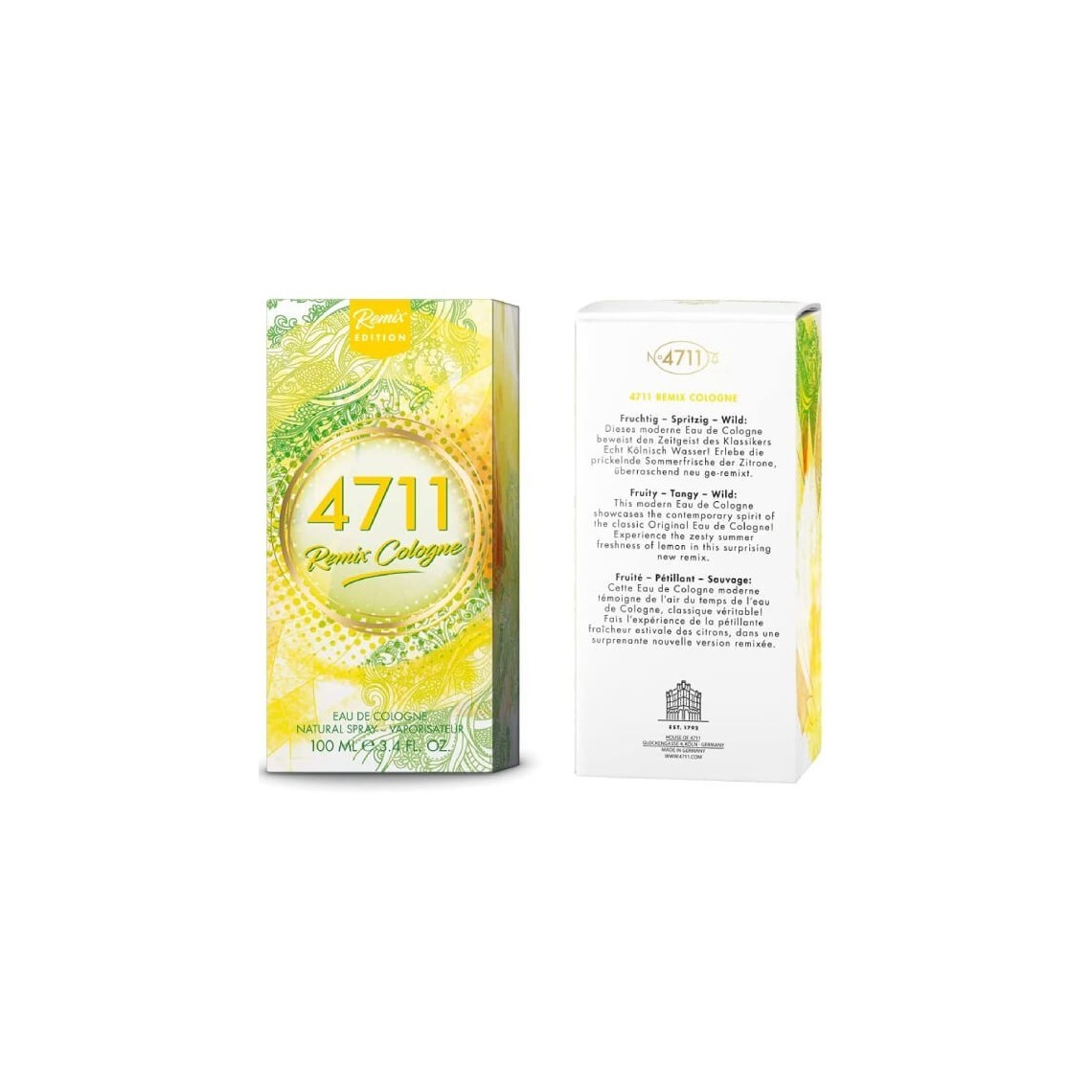 4711 Remix Cologne Limone Acqua di Colonia 100ml Spray