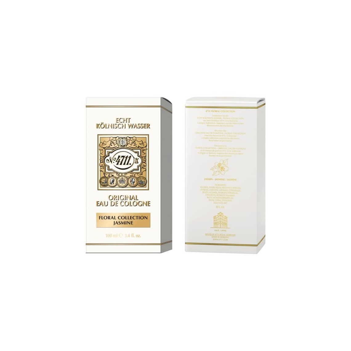 4711 Originale Floral Jasmine Acqua di Colonia Gelsomino 100ml Spray