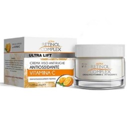 Retinol Complex Crema Viso Antiossidante Vitamina C Antirughe 50ml