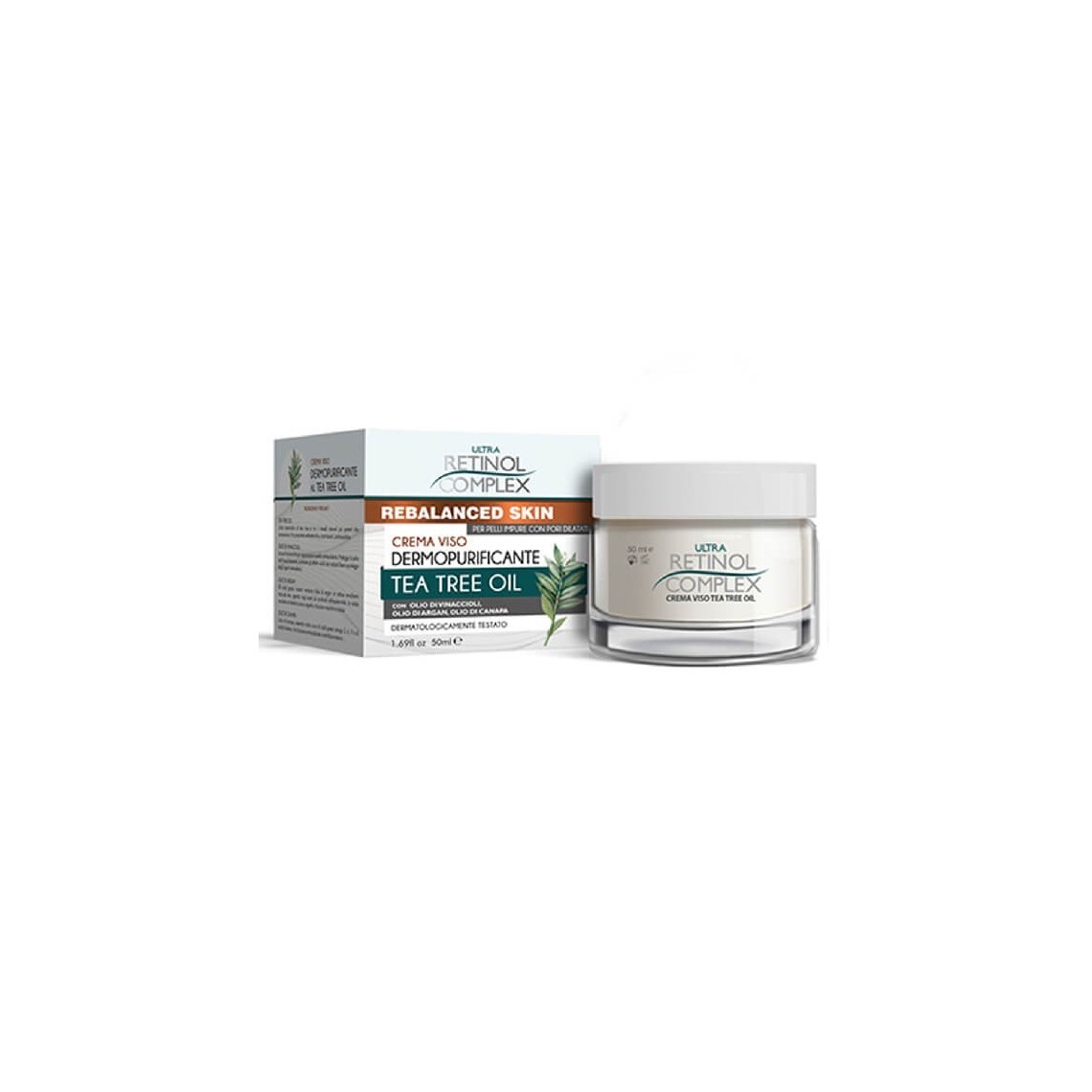 Retinol Complex Crema Viso Tea Tree Oil Dermopurificante 50ml