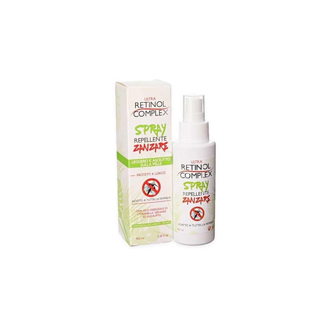 Retinol Complex Spray Repellente Zanzare Protezione 100ml