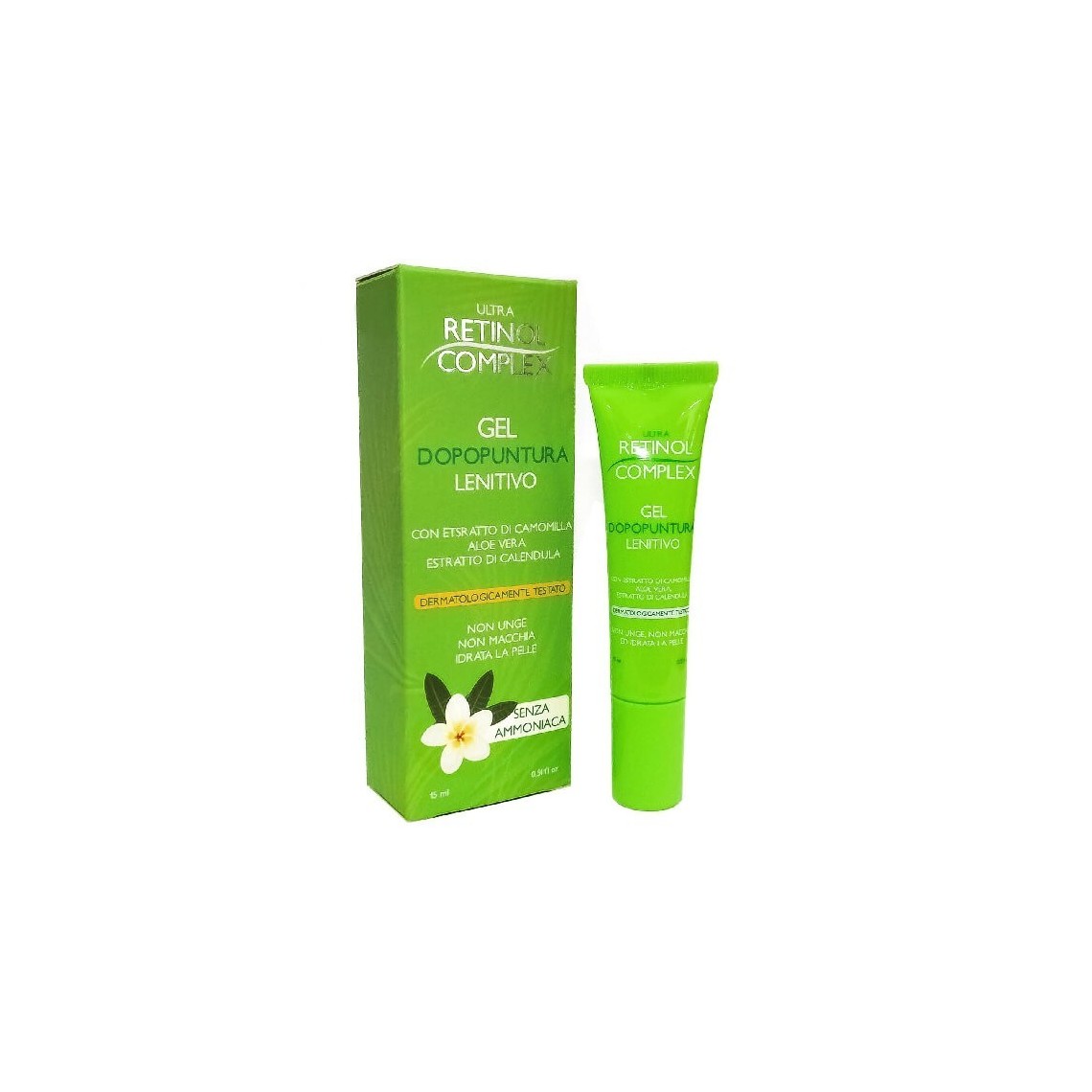 Retinol Complex Gel Dopopuntura Lenitivo Aloe Vera 15ml