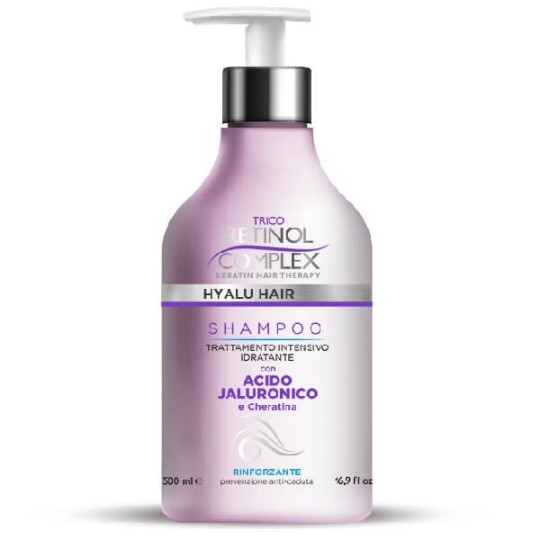 Retinol Complex Shampoo Trattamento Intensivo Acido Ialuronico 500ml