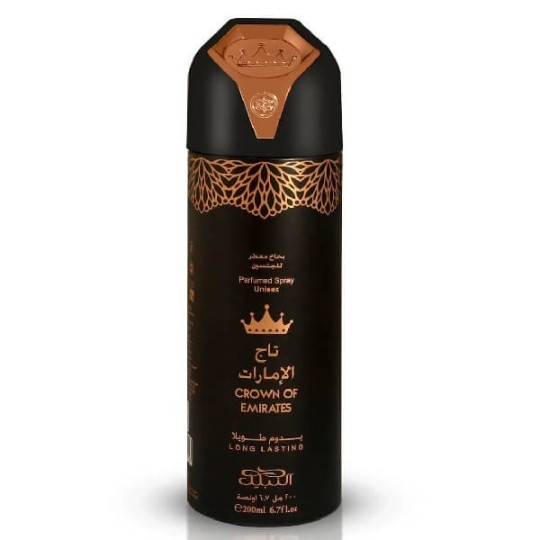 Nabeel Crown Of Emirates Deodorante 200ml Spray Fragranza Unisex