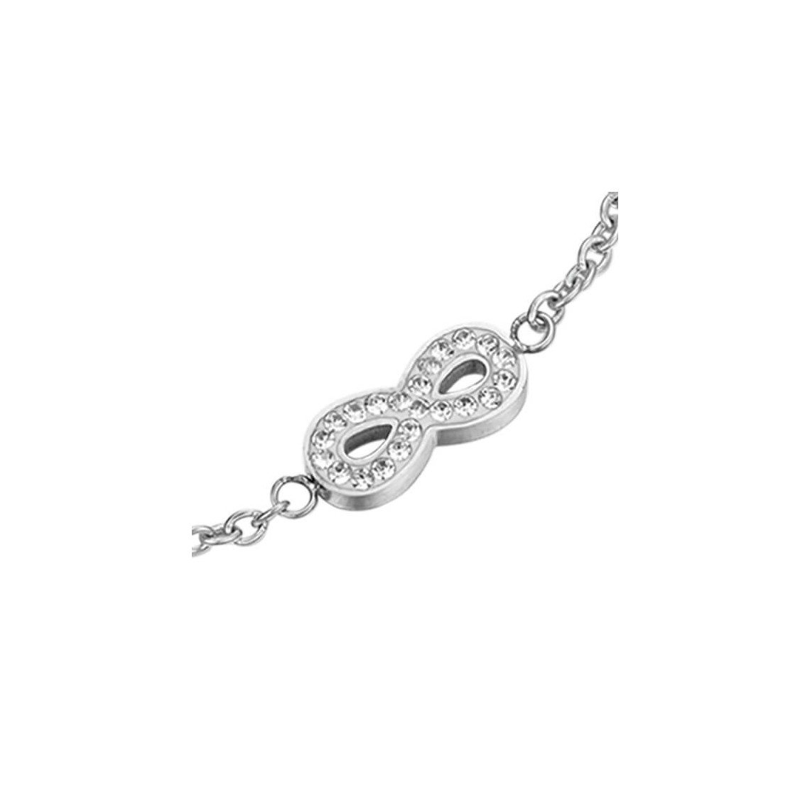 Bracciale Donna in Acciaio Nessun Sogno è Troppo Grande