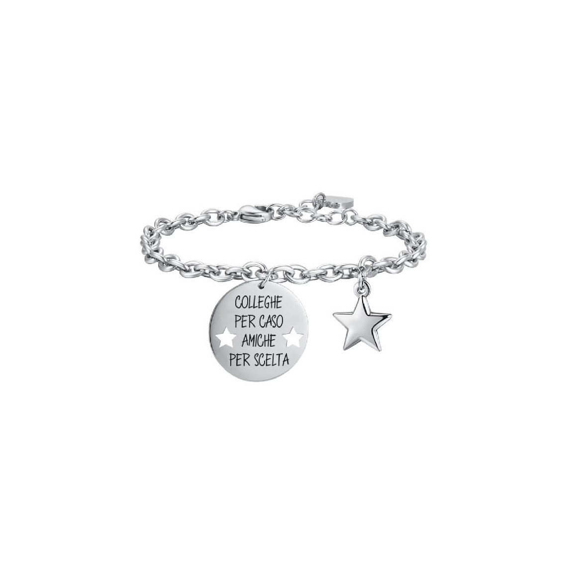 Tibond Regalo di Colleghe Bracciale da Donna Braccialetto con Bead Rosa Regalo di Amicizia l Caso Ci Ha Resi Colleghe, ma Le Risate Divertenti Che Condiviamo Ci Hanno Resi Amiche
