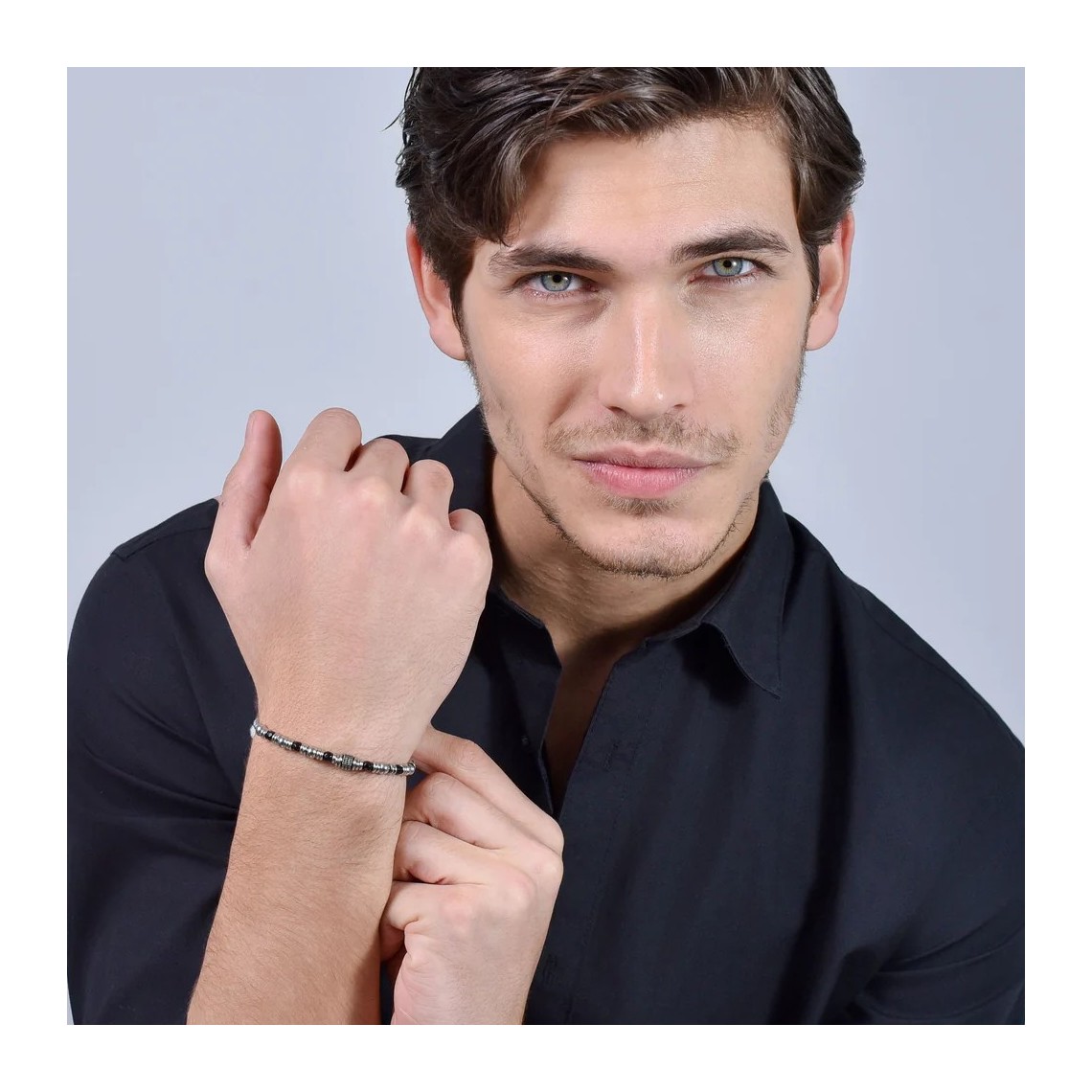 Luca Barra Bracciale Uomo In Acciaio Con Simbolo Infinito – BA1823 - 2