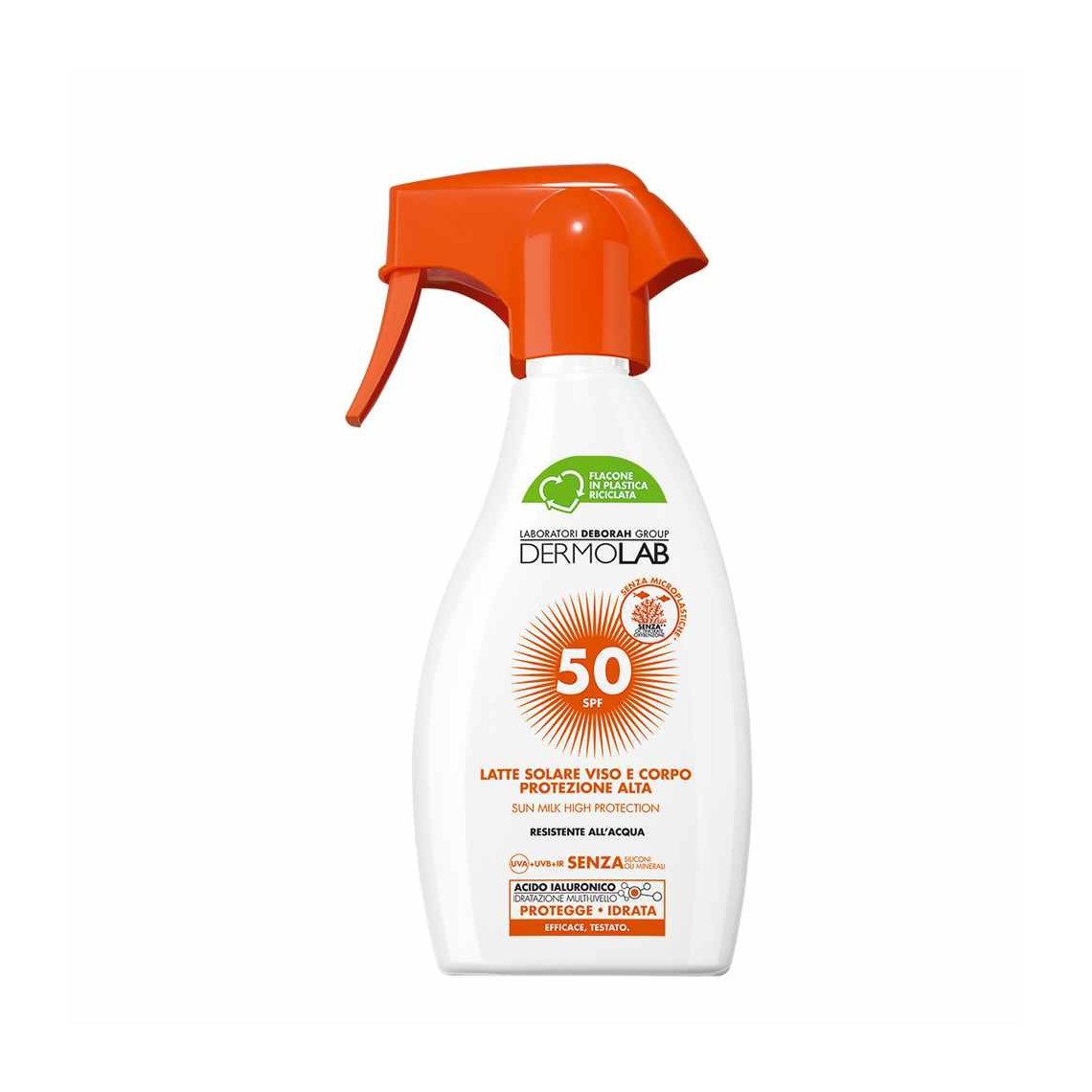 Dermolab Latte Solare Viso e Corpo SPF 50 Spray 250ml