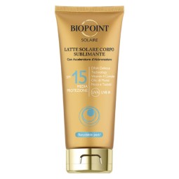 Biopoint Latte Solare Corpo Sublimante SPF15 200ml | Biopoint