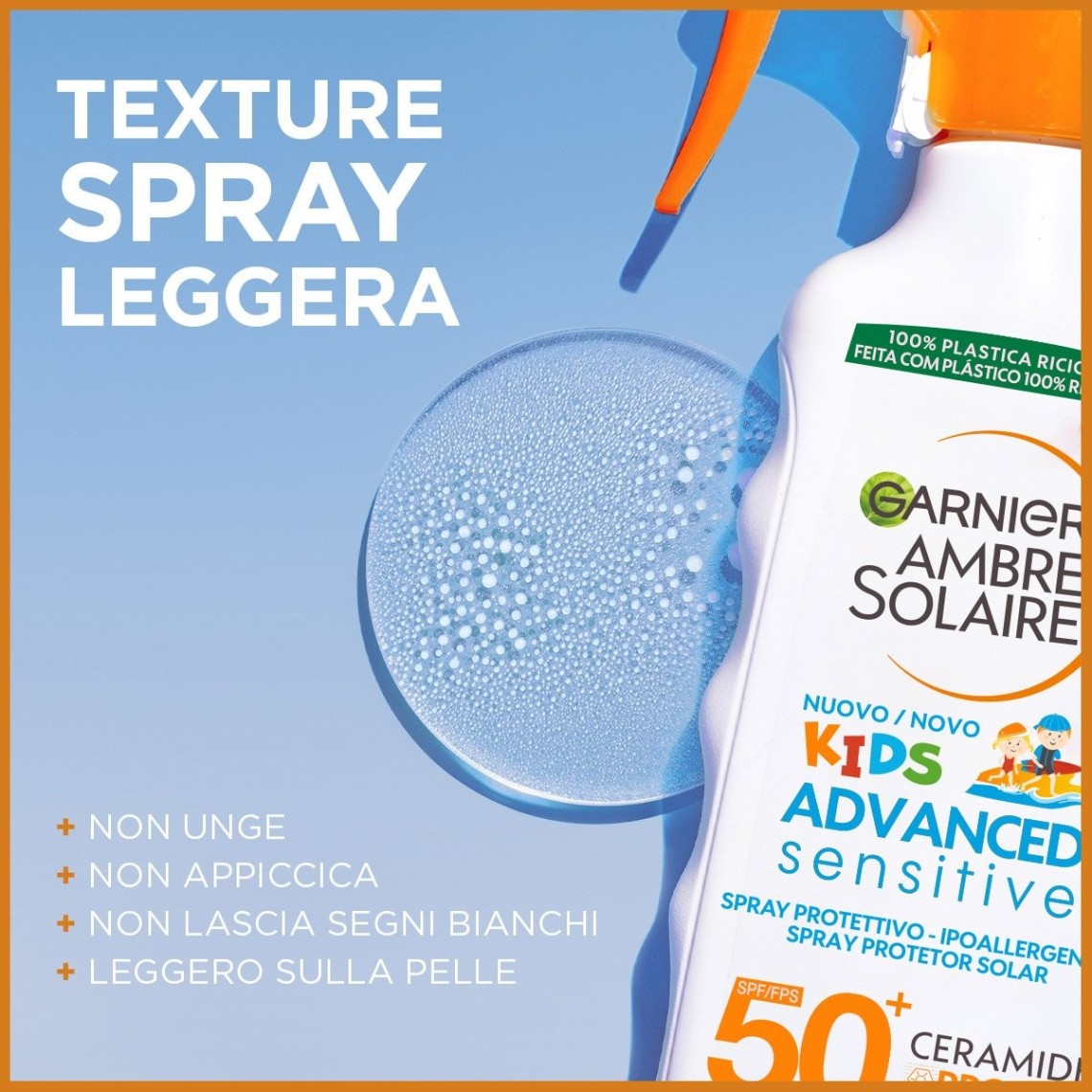 Garnier Kids Advanced Sensitive Spray SPF50+ 270ml | Garnier