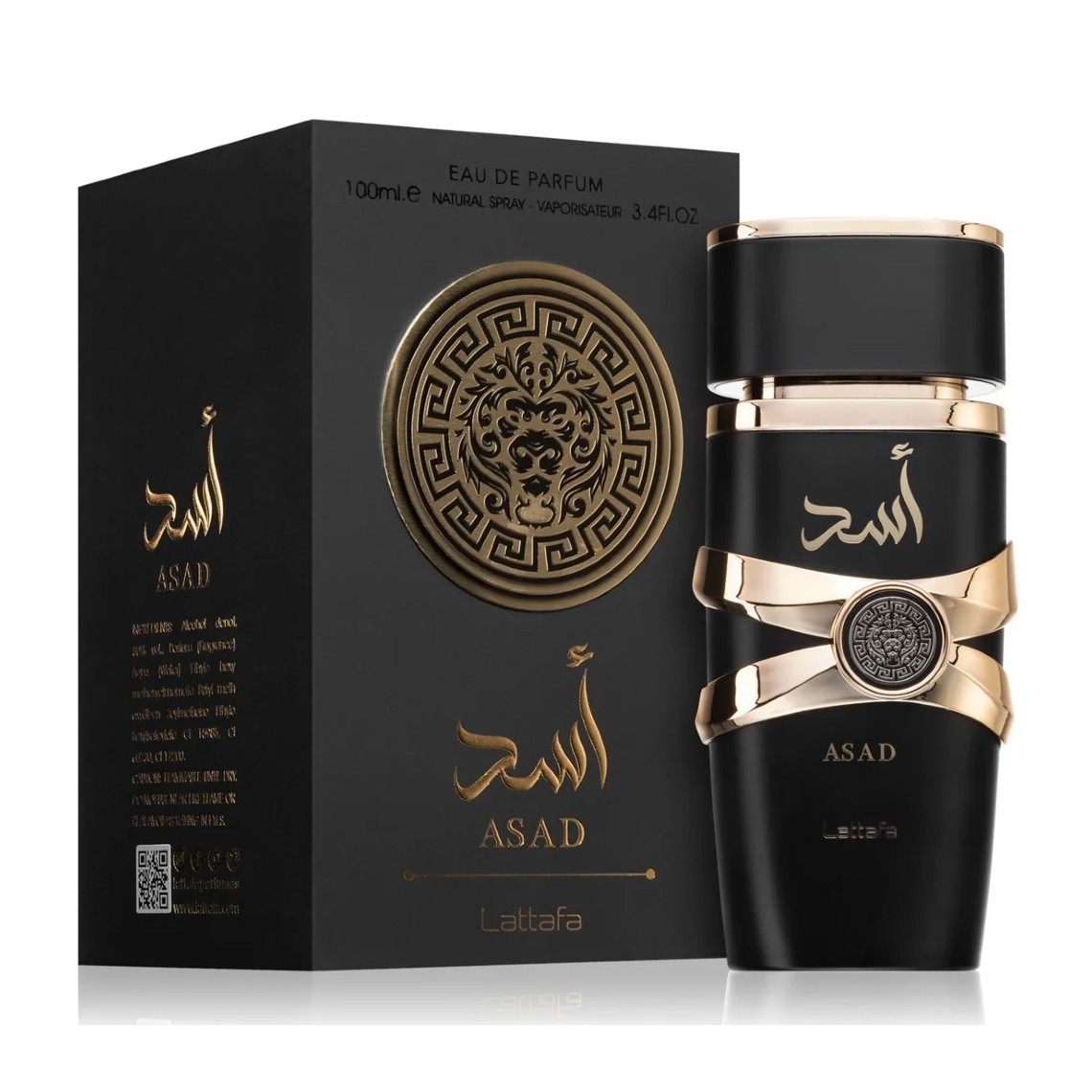 Lattafa Asad Eau de Parfum 100ml | Profumo Uomo Orientale