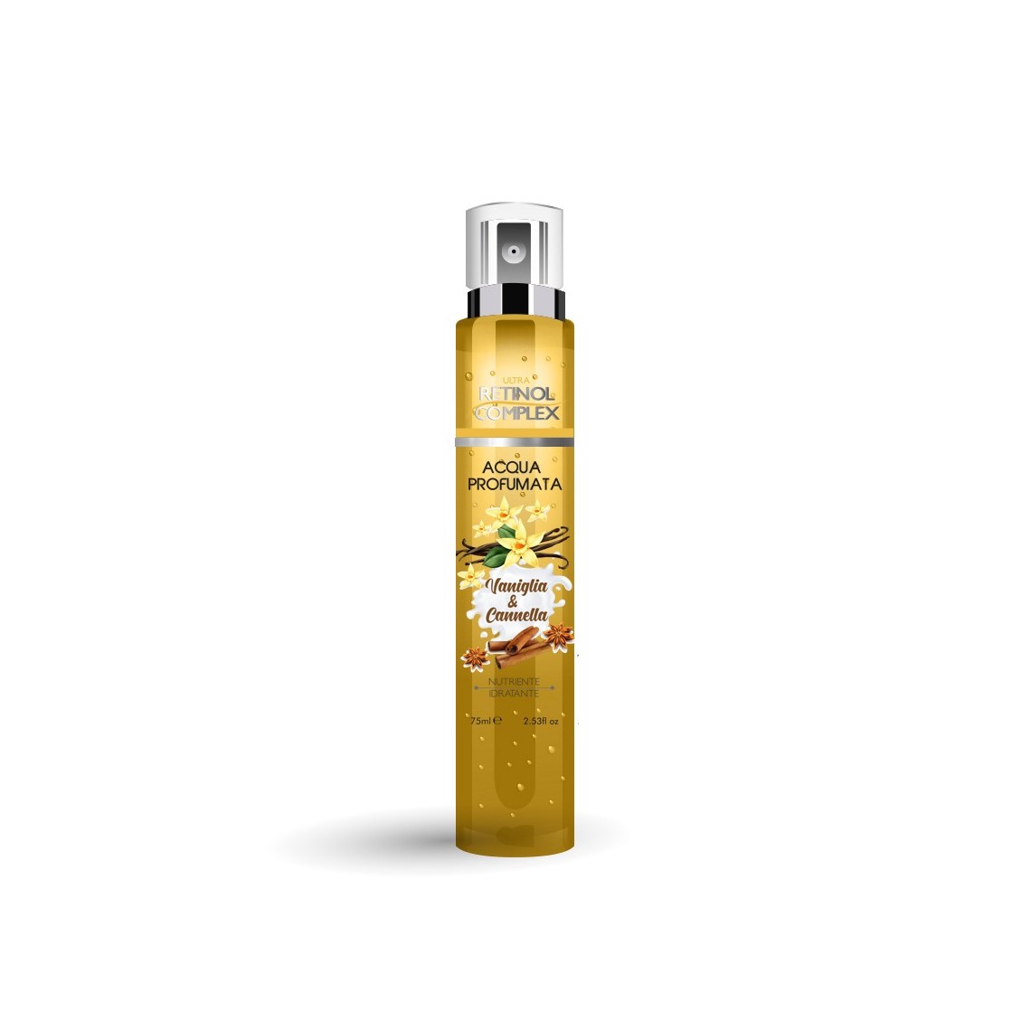Retinol Complex Acqua Profumata Corpo Vaniglia e Cannella 75ml spray