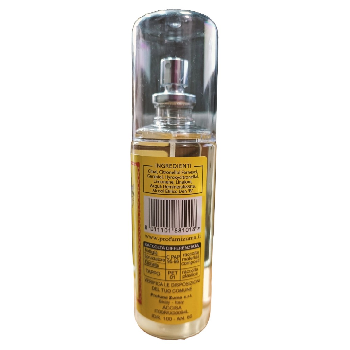 Zuma Zagara di Sicilia Colonia 100ml | Profumo Unisex