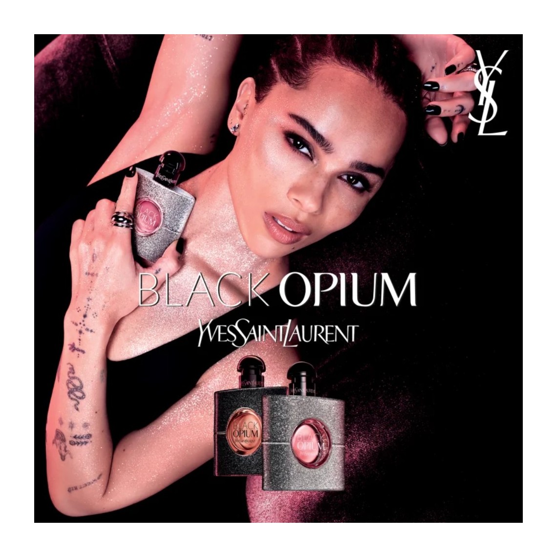 Yves Saint Laurent Black Opium Eau de Parfum Glitter