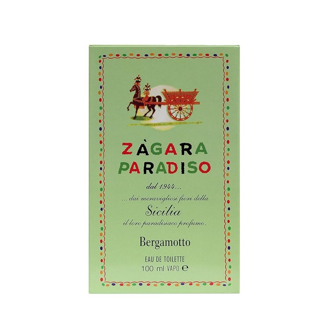 Zagara Paradiso Bergamotto Eau de Toilette | Profumo Unisex