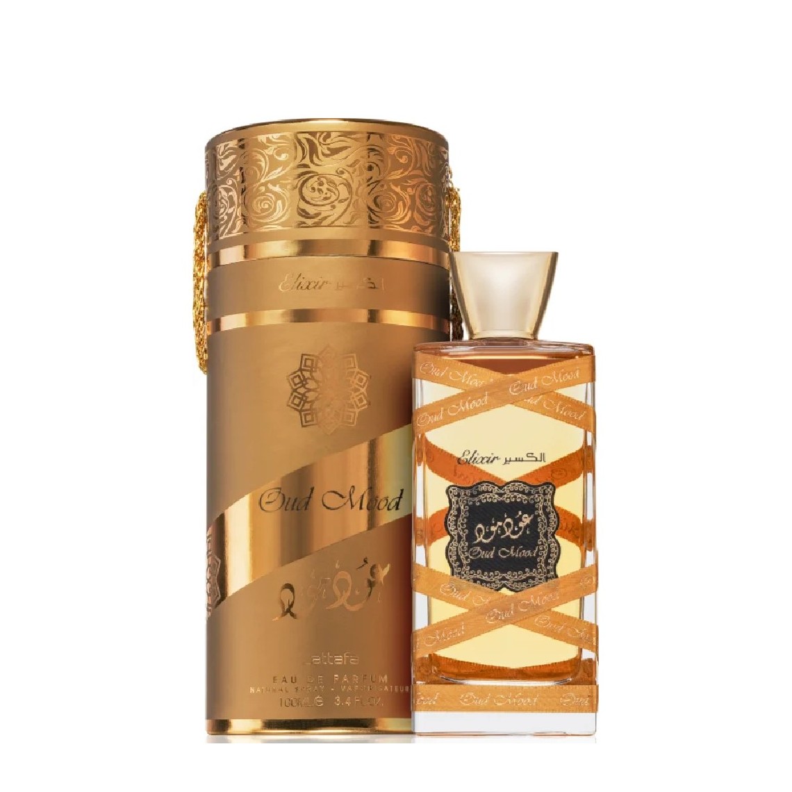 Lattafa Oud Mood Genuine Elixir Eau de Parfum Unisex 100ml spray