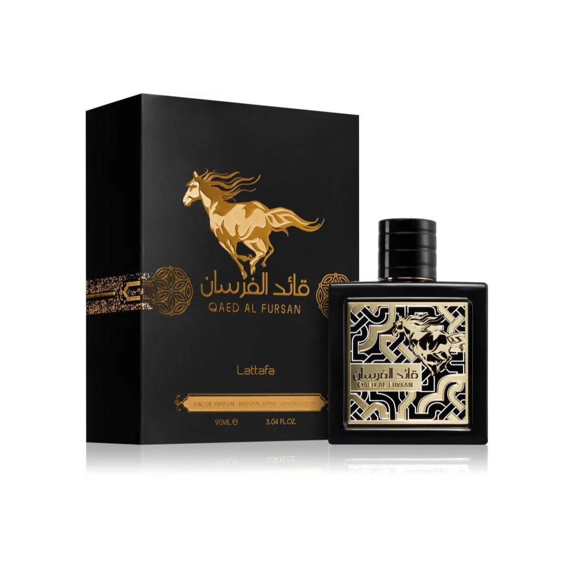 Lattafa Qaed Al Fursan Black EDP 90ml | Profumo Unisex