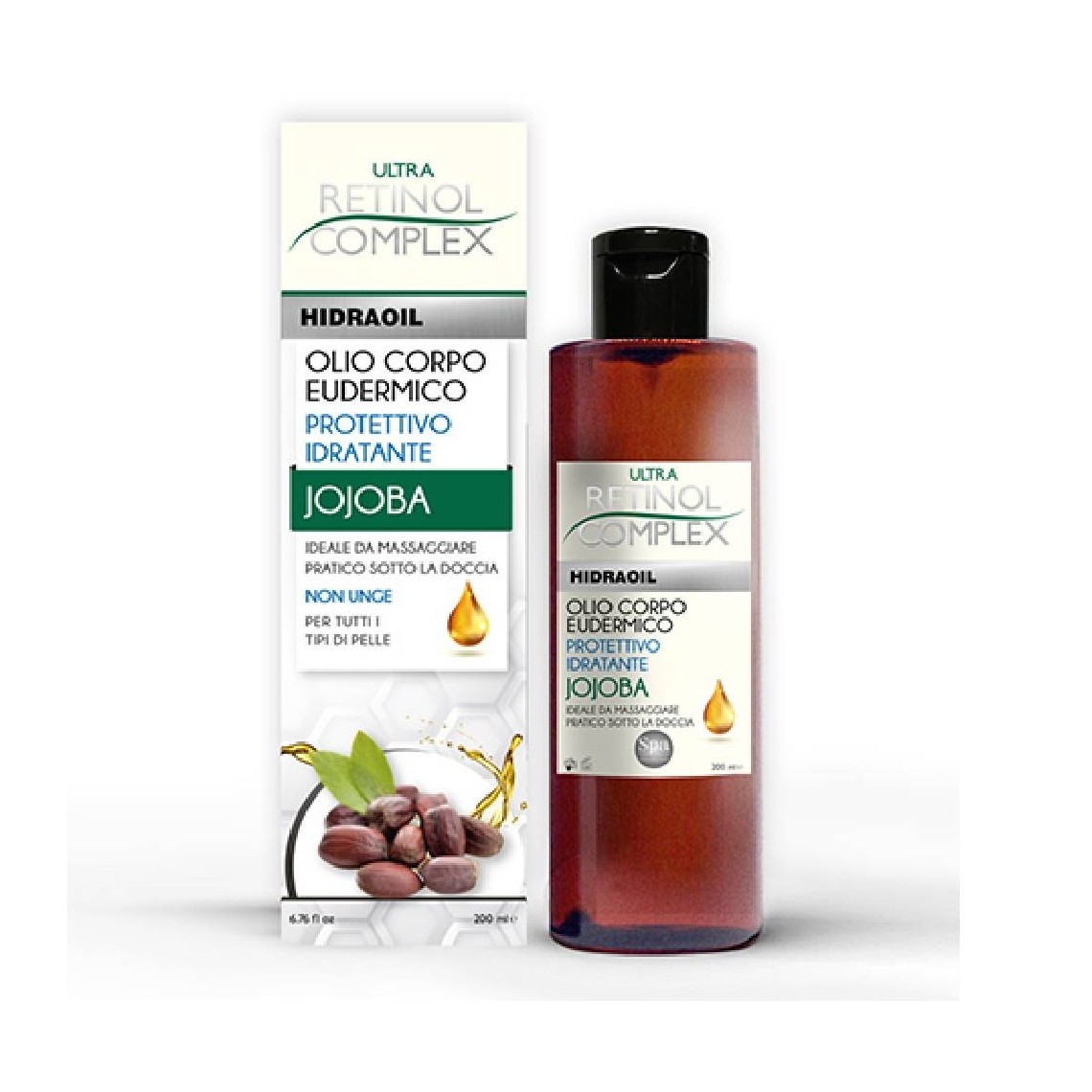 Retinol Complex Olio Corpo Eudermico Jojoba 200ml