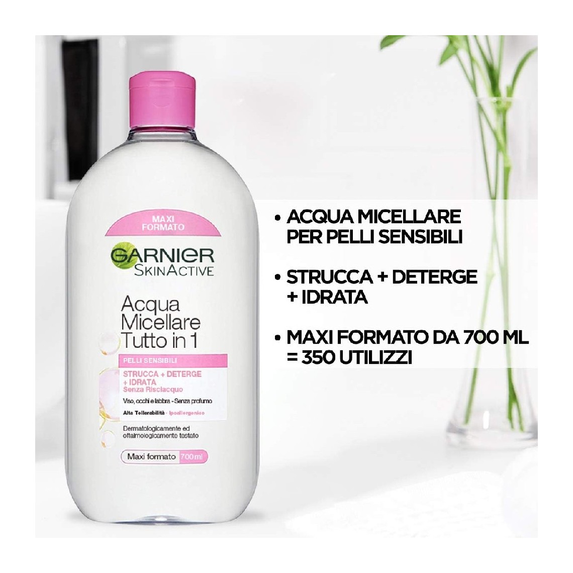 Garnier Acqua Micellare 5in1 Pelli Sensibili 700ml