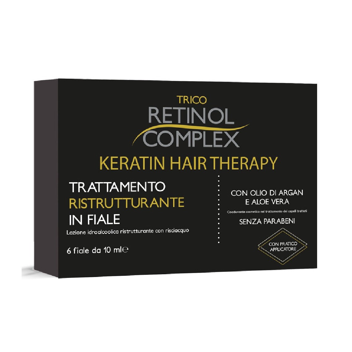 Retinol Complex Fiale Ristrutturante Keratin 6 Fiale da 10ml