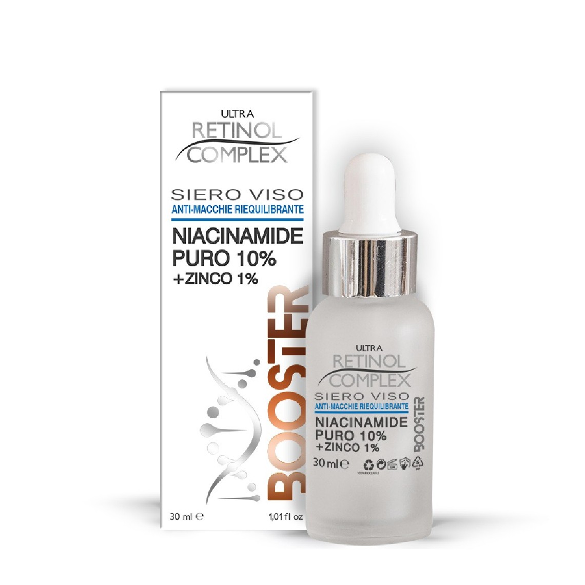 Retinol Complex Siero Viso Niacinamide Puro Antimacchia 30ml