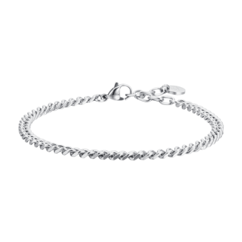 LUCA BARRA BRACCIALE UOMO IN ACCIAIO