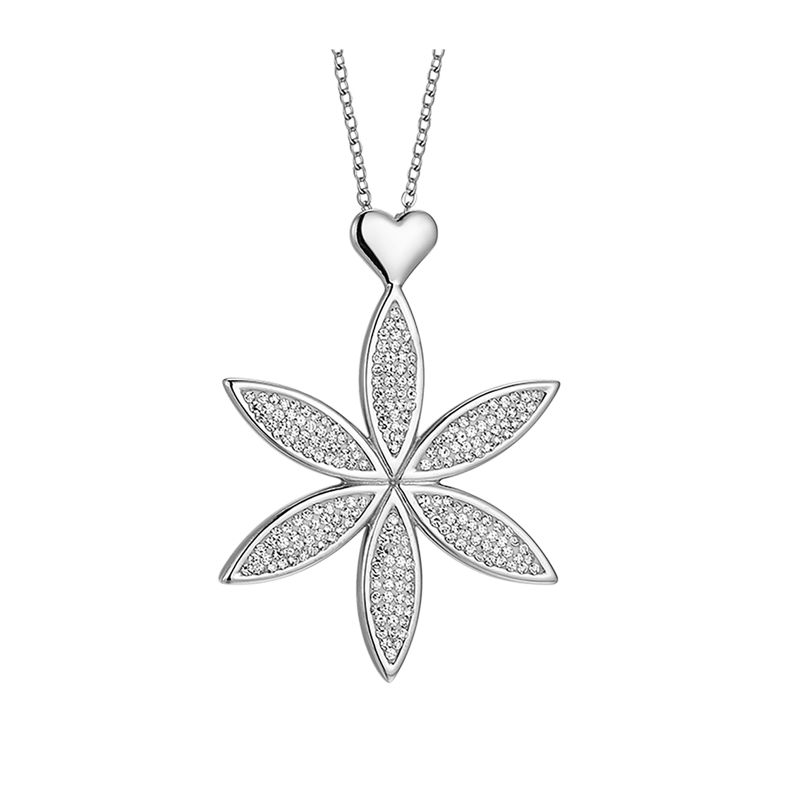 C18 - Collana cristalli e acciaio inox, con doppio cuore - Incisione