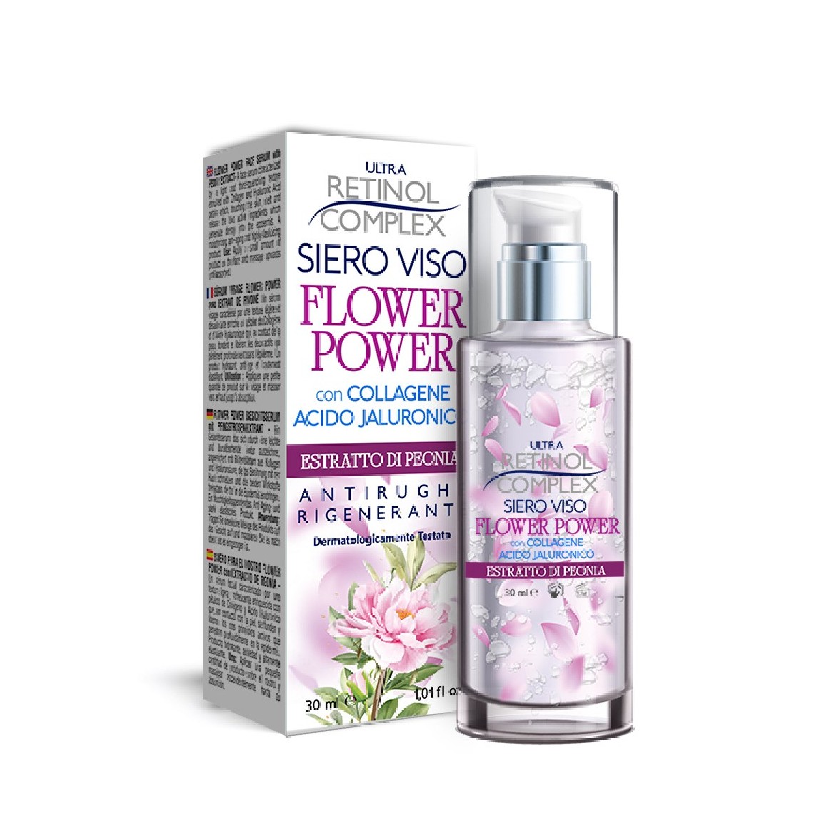 Retinol Complex Siero Viso Flower Power 30ml