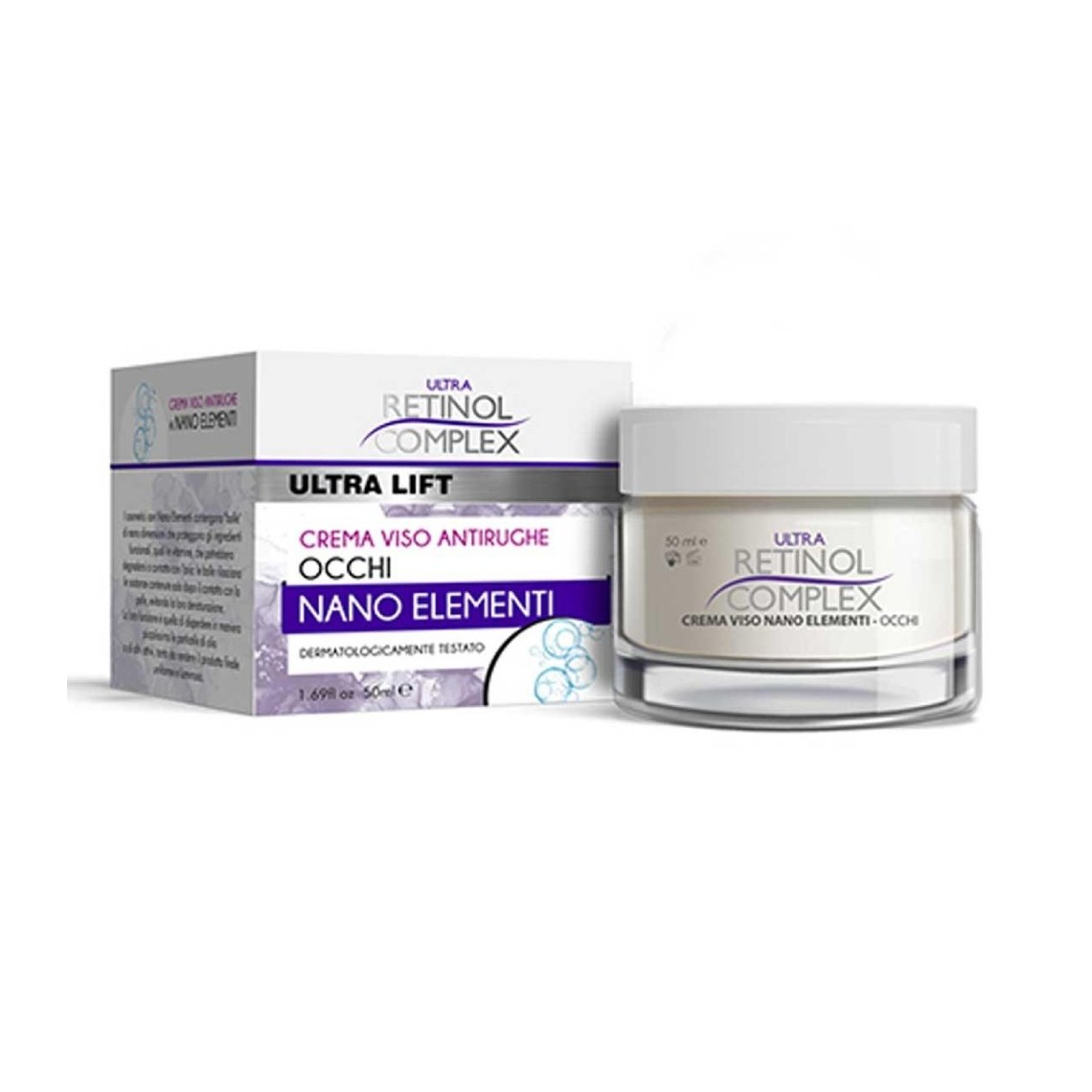 Retinol Complex Crema Contorno Occhi ai Nano Elementi Antirughe 50ml