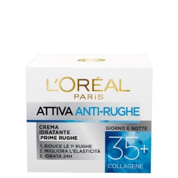 L'oreal Attiva Antirughe Crema Viso Giorno 35+ 50ml