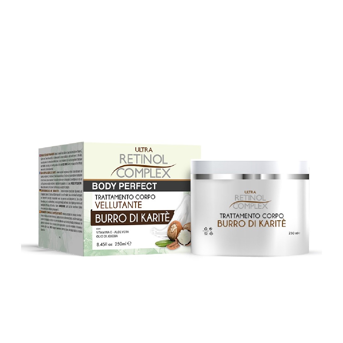 Retinol Complex Trattamento Corpo Vellutante Burro di Karitè 250ml