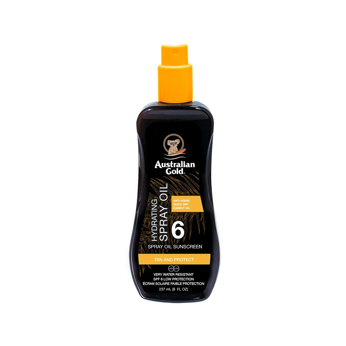 Australian Gold SPF 6 Spray Oil Olio di Carota 237ml | Australian Gold