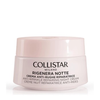 Collistar Rigenera Notte Crema Anti Rughe Riparatrice Viso e Collo