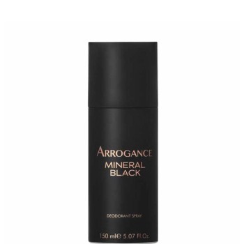 Arrogance Mineral Black Deodorante Spray 150ml | Uomo