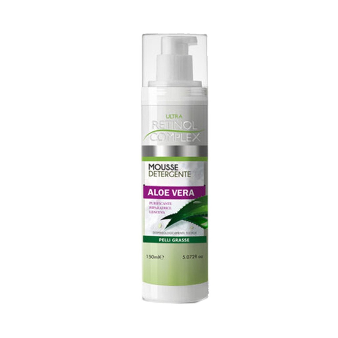 Retinol Complex Mousse Detergente Viso Aloe Vera 150ml