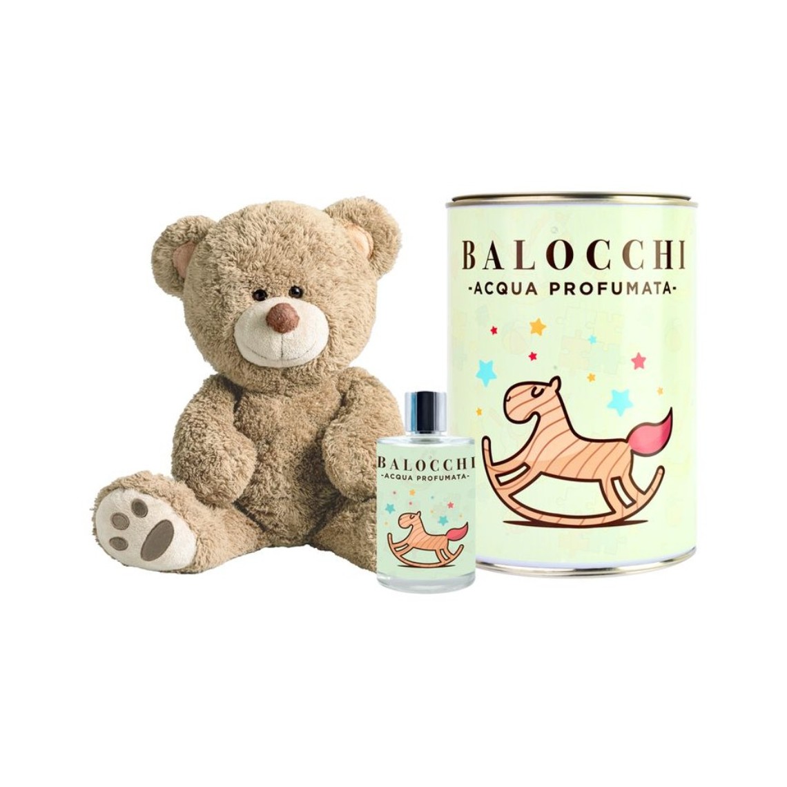 Balocchi Cofanetto Acqua Profumata 100ml + Orsetto Tobia