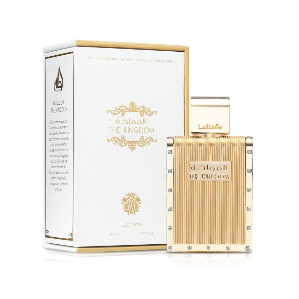 Lattafa The Kingdom EDP 100ml | Profumo Uomo Orientale