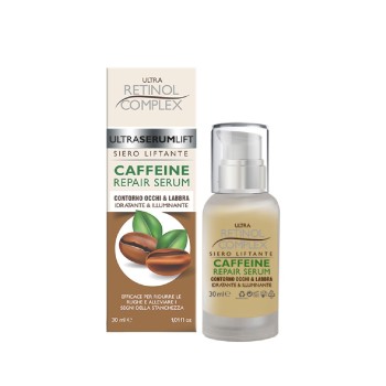 Retinol Complex Siero Caffeina Contorno Occhi e Labbra Liftante 30ml